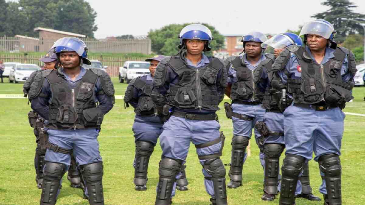 Police trainee officers
