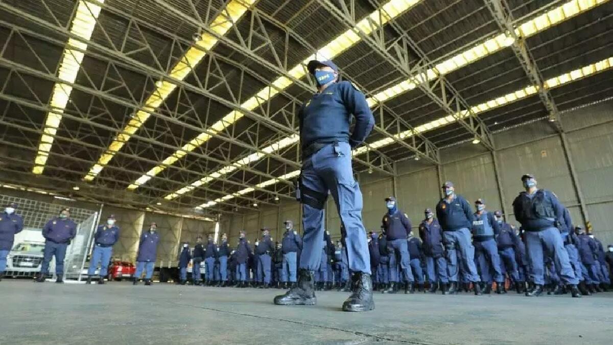Members of the South African Police Service 