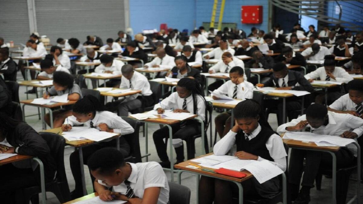 Matrics writing exams 