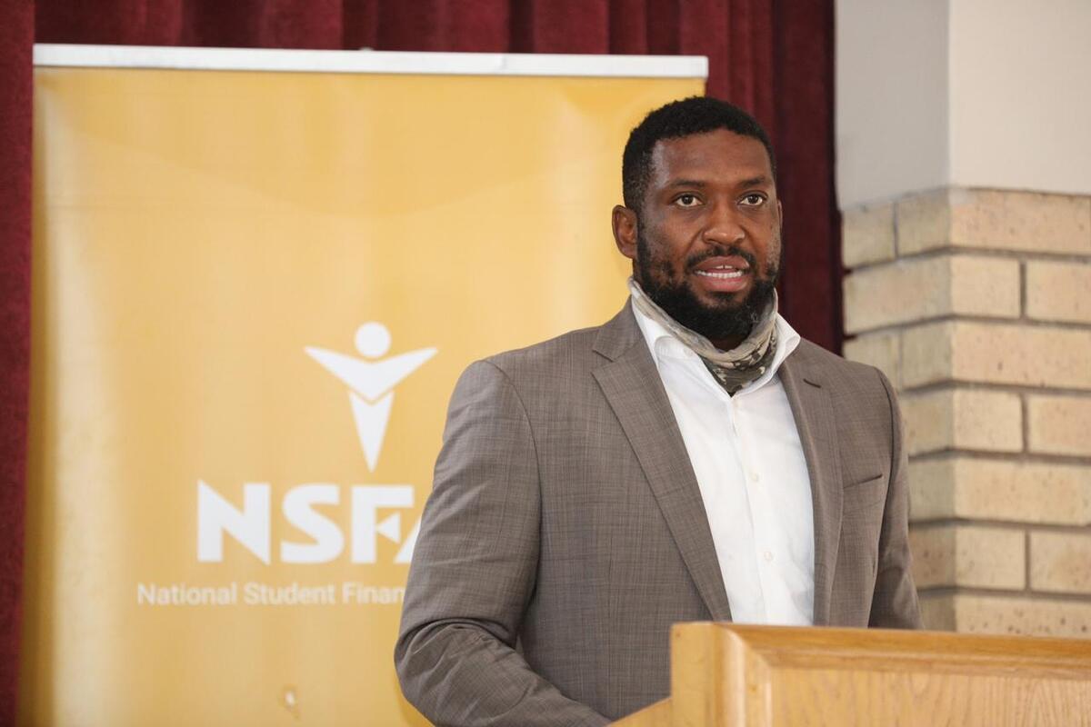 Buti Manamela, deputy minister of Higher Education and Training. 