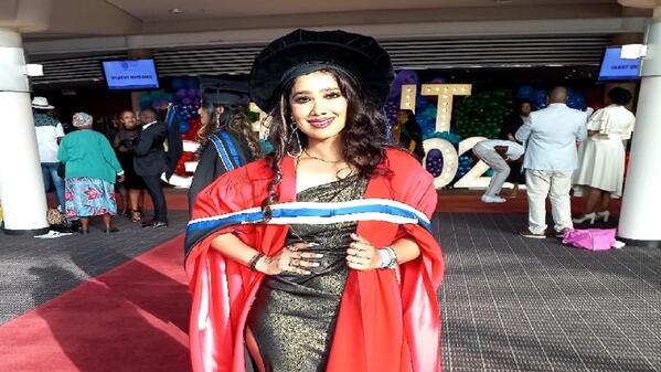  Curro Teacher Caitlin Sam, graduated with a PhD in Information Technology 